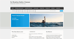 Desktop Screenshot of njboatingsafetyclasses.com
